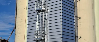 Montaj uscător cu recuperare de căldură pentru cereale